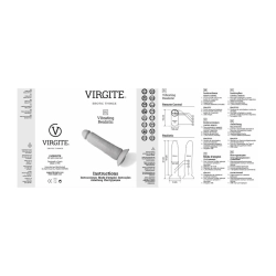 Vibromasseur réaliste Virgite 19 cm