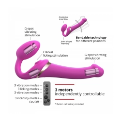 Vibromasseur Strap-on-me 6017425 Rose