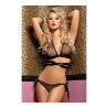 Ensemble de Lingerie Seven Til Midnight Noir (Taille unique)