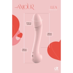 Vibromasseur classique Dream Toys Amour Flexible Rose