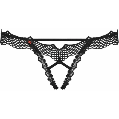 Tanga Obsessive Bravelle Noir S/M