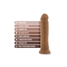 Gode réaliste Blush Dr Skin Silicone Ø 5 cm (21,5 cm)