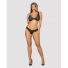 Ensemble de Lingerie Obsessive Luvae Noir S/M