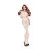 Body Bombshell Boudoir Blanc L