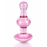Plug Anal Pipedream Icicles Rose