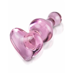 Plug Anal Pipedream Icicles Rose