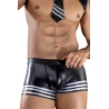 Shorty noir wetlook - J Lingerie
