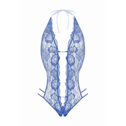 Body string ouvert Renee bleu - Christine