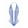 Body string ouvert Renee bleu - Christine