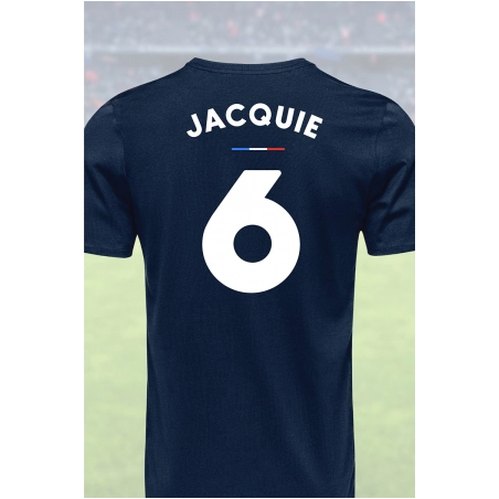 Tee shirt joueur 6 Jacquie & Michel