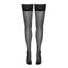 Bas autofixants noir Hold up 2 - Cotelli Legwear
