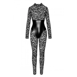 Combinaison corset Enigma F299 dentelle et wetlook