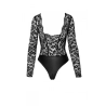 Body Psyché F296 wetlook et dentelle