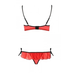 Ensemble lingerie seins nus Cherry - Passion