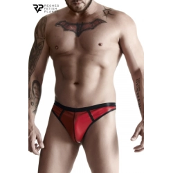 String en wetlook rouge - Regnes