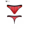 String en wetlook rouge - Regnes