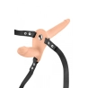 Double gode ceinture chair vibrant - Fetish Tentation