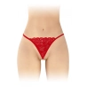 String avec perles Venusina - rouge