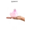 Mini canard vibrant Duckie Paris - rose