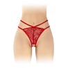 String ouvert Mylene - rouge
