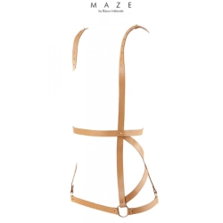 Robe harnais marron - Maze